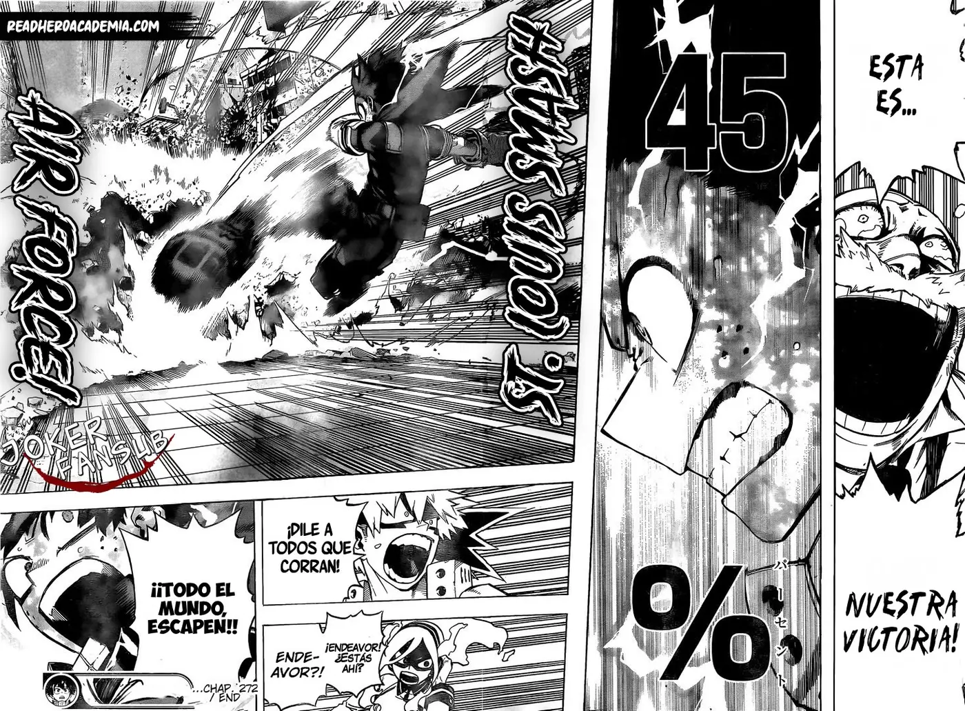 Boku no Hero Academia (2014) - Capítulo 272 - Página 17 - LectorTMOo