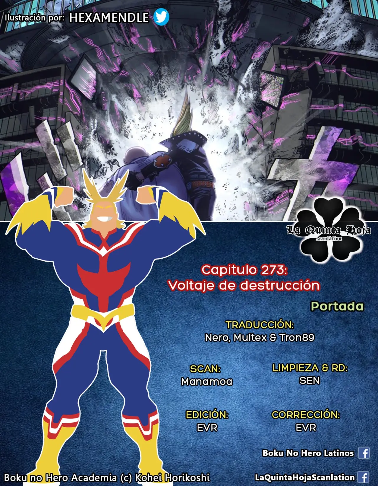 Boku no Hero Academia (2014) - Capítulo 273 - Página 1 - LectorTMOo