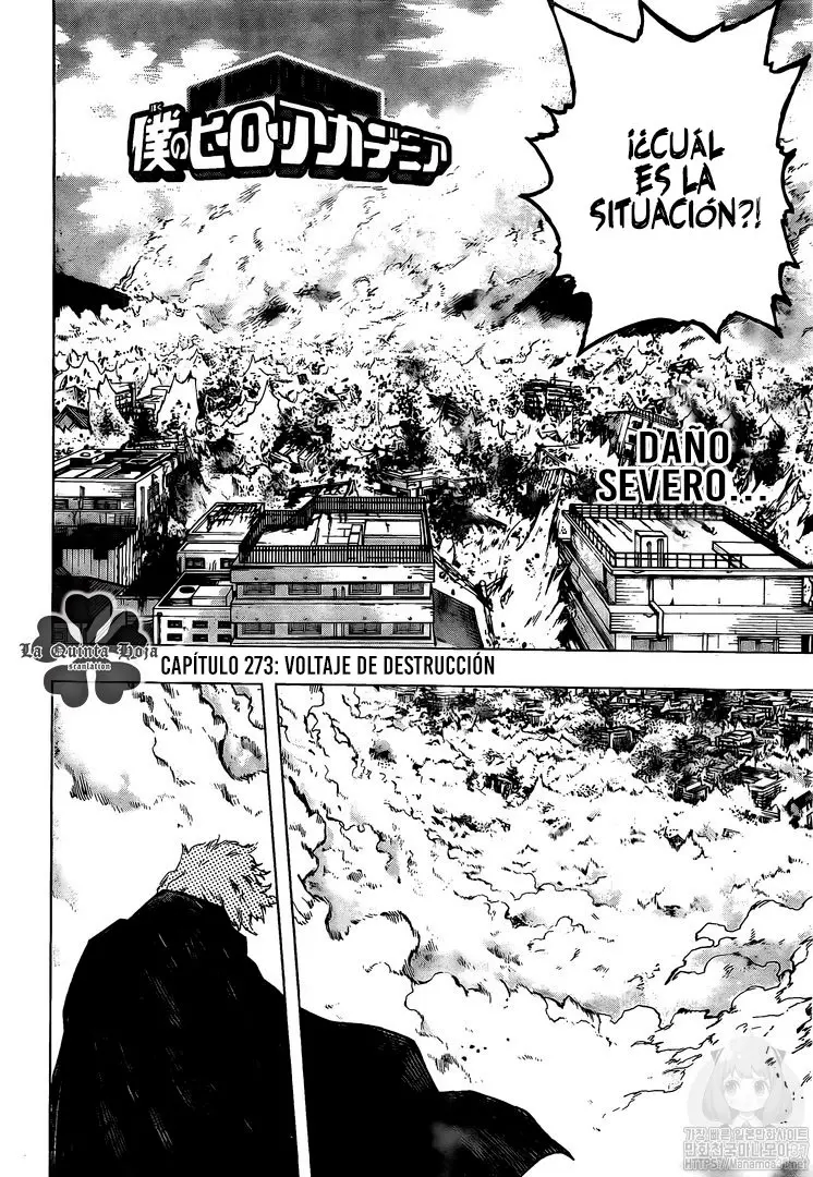 Boku no Hero Academia (2014) - Capítulo 273 - Página 6 - LectorTMOo