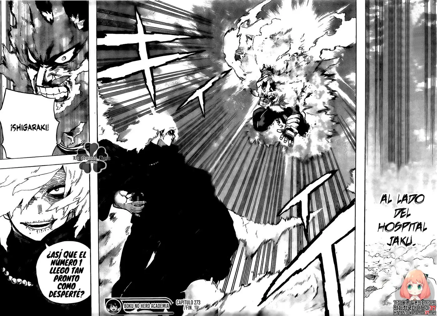 Boku no Hero Academia (2014) - Capítulo 273 - Página 17 - LectorTMOo