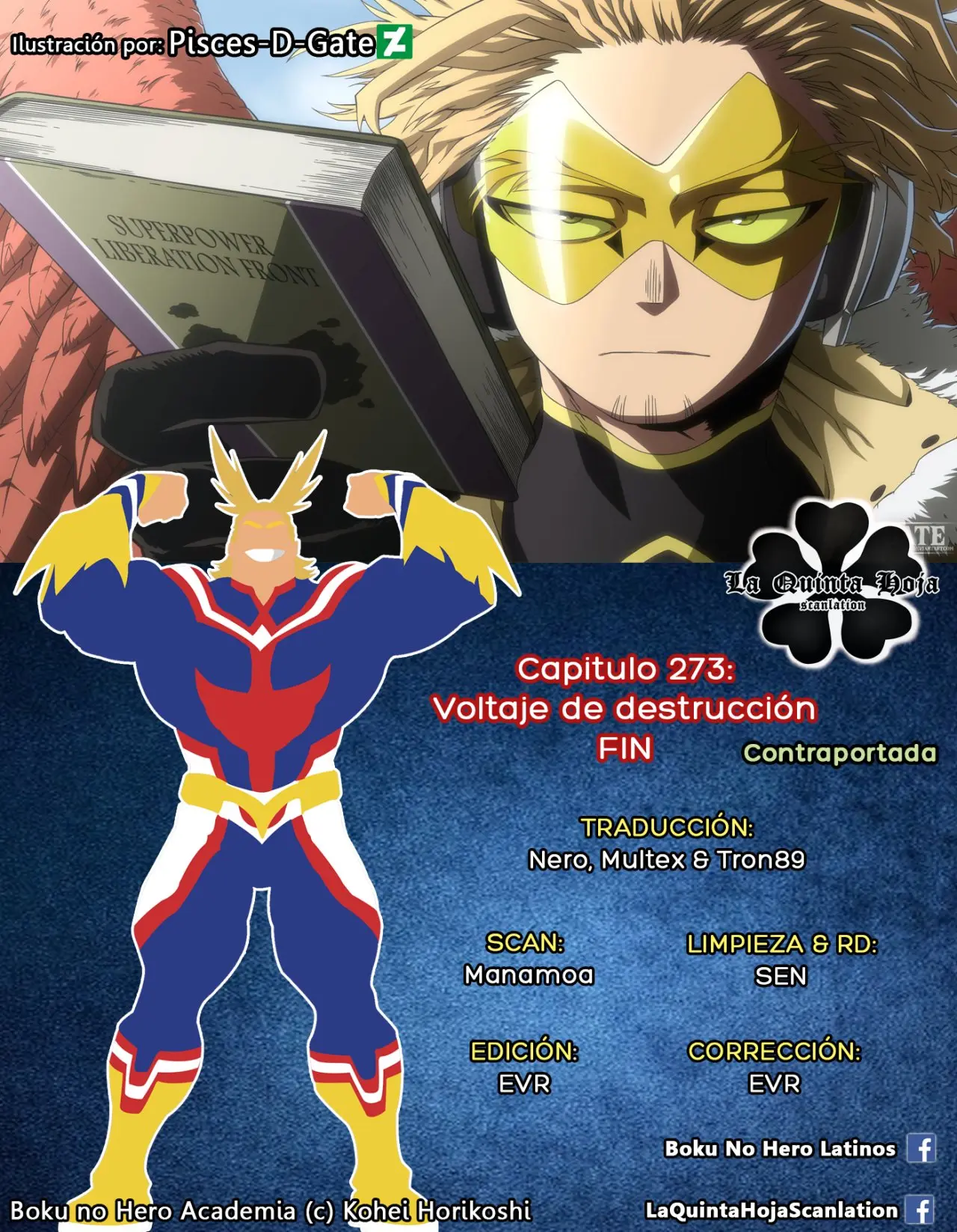 Boku no Hero Academia (2014) - Capítulo 273 - Página 18 - LectorTMOo