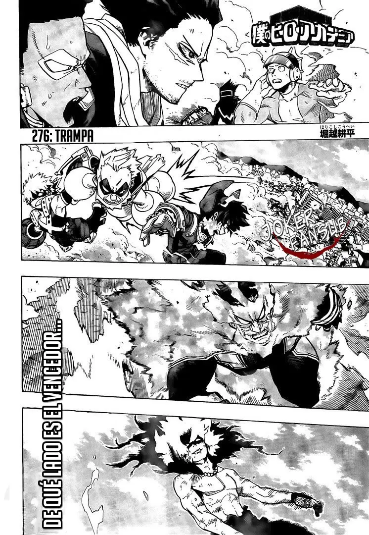 Boku no Hero Academia (2014) - Capítulo 276 - Página 5 - LectorTMOo