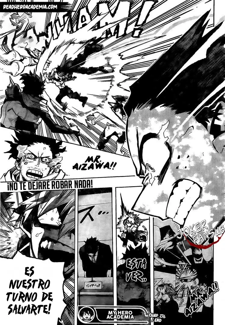 Boku no Hero Academia (2014) - Capítulo 276 - Página 19 - LectorTMOo