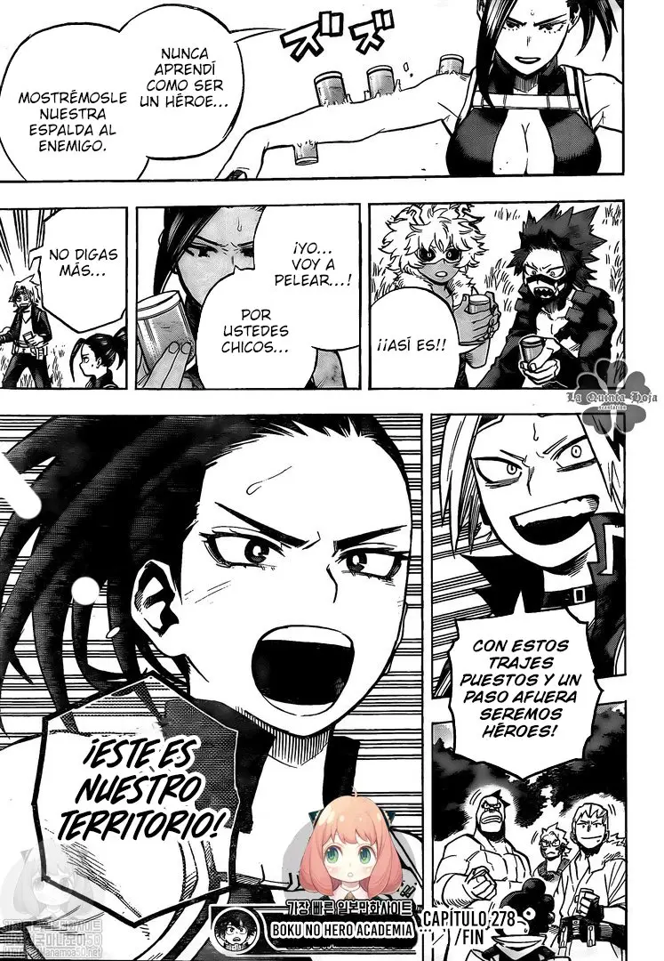 Boku no Hero Academia (2014) - Capítulo 278 - Página 18 - LectorTMOo