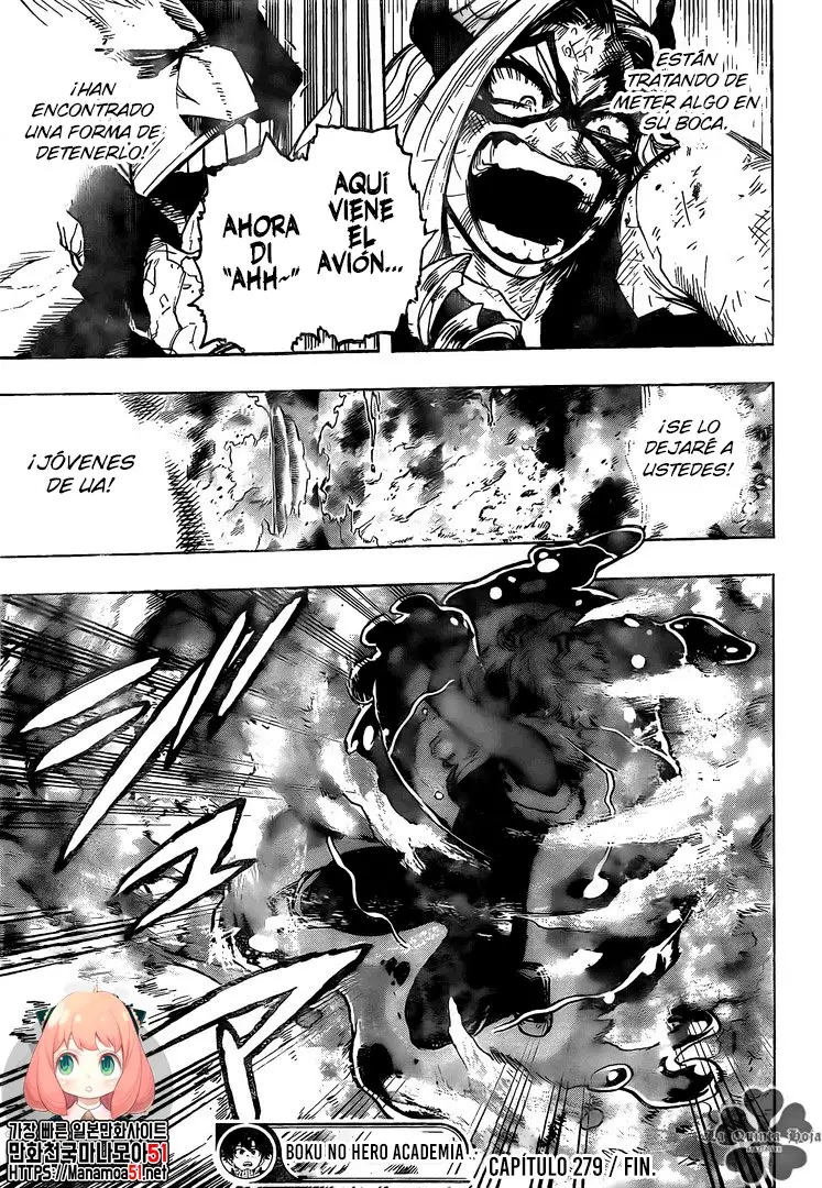 Boku no Hero Academia (2014) - Capítulo 279 - Página 18 - LectorTMOo