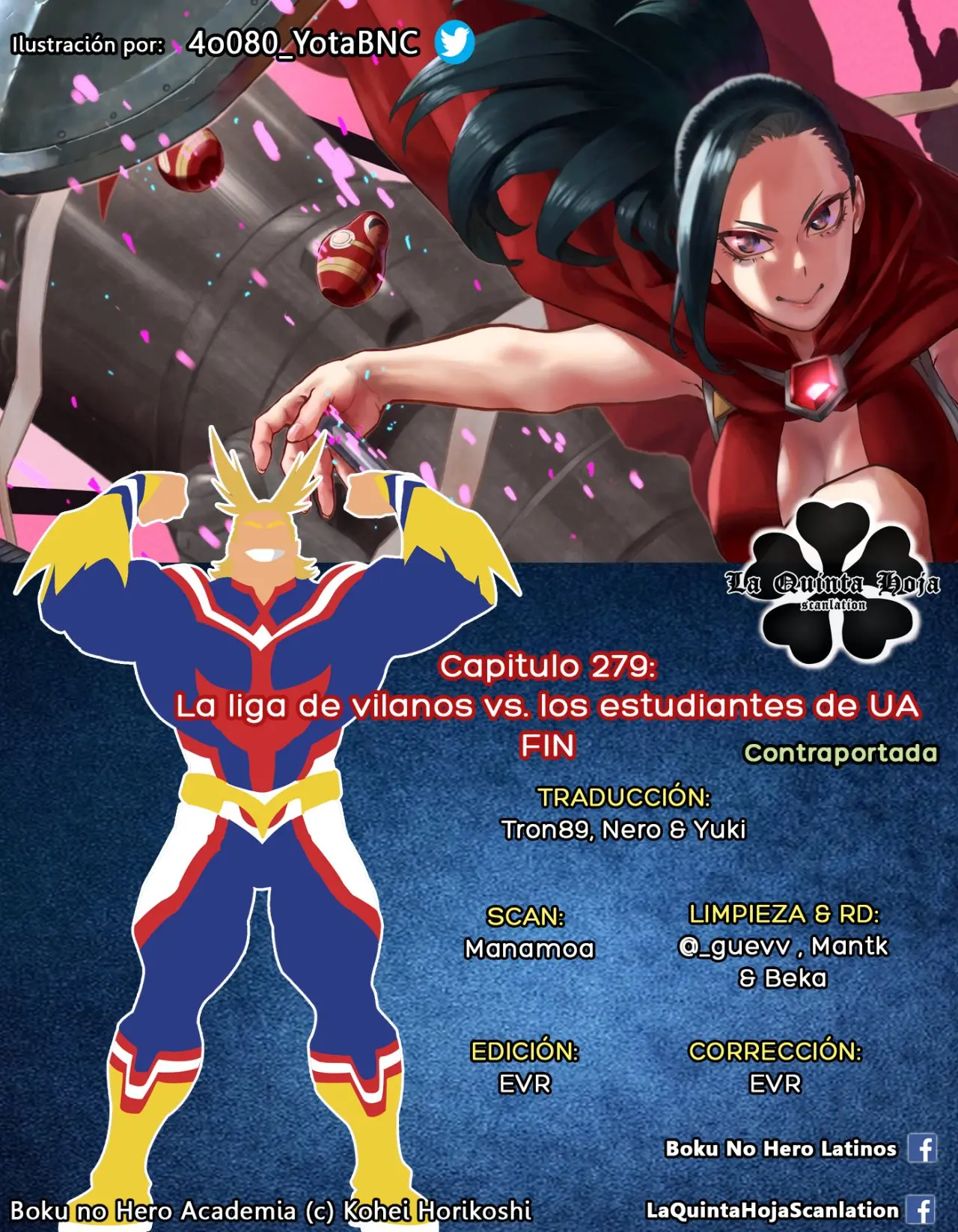 Boku no Hero Academia (2014) - Capítulo 279 - Página 19 - LectorTMOo