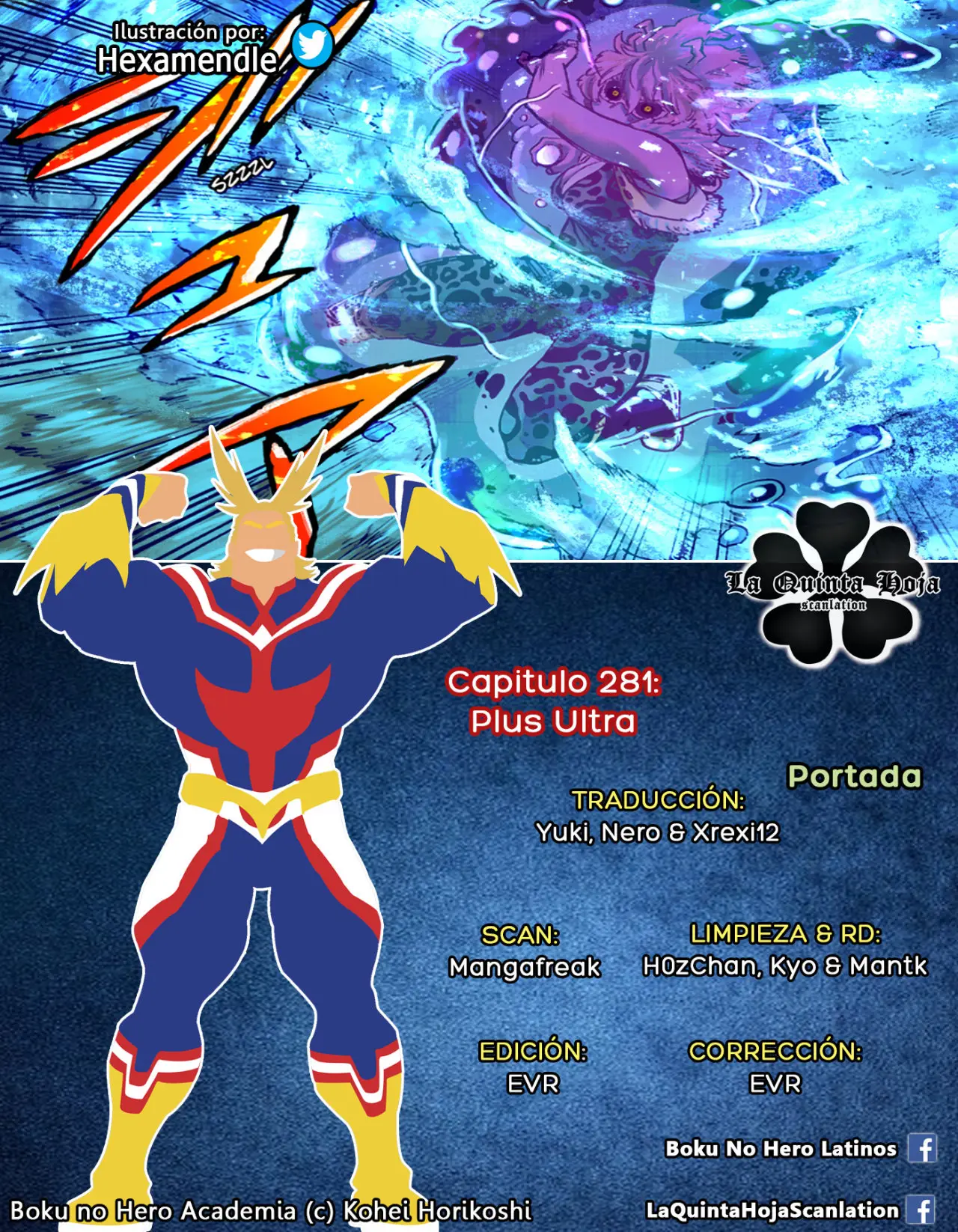 Boku no Hero Academia (2014) - Capítulo 281 - Página 1 - LectorTMOo