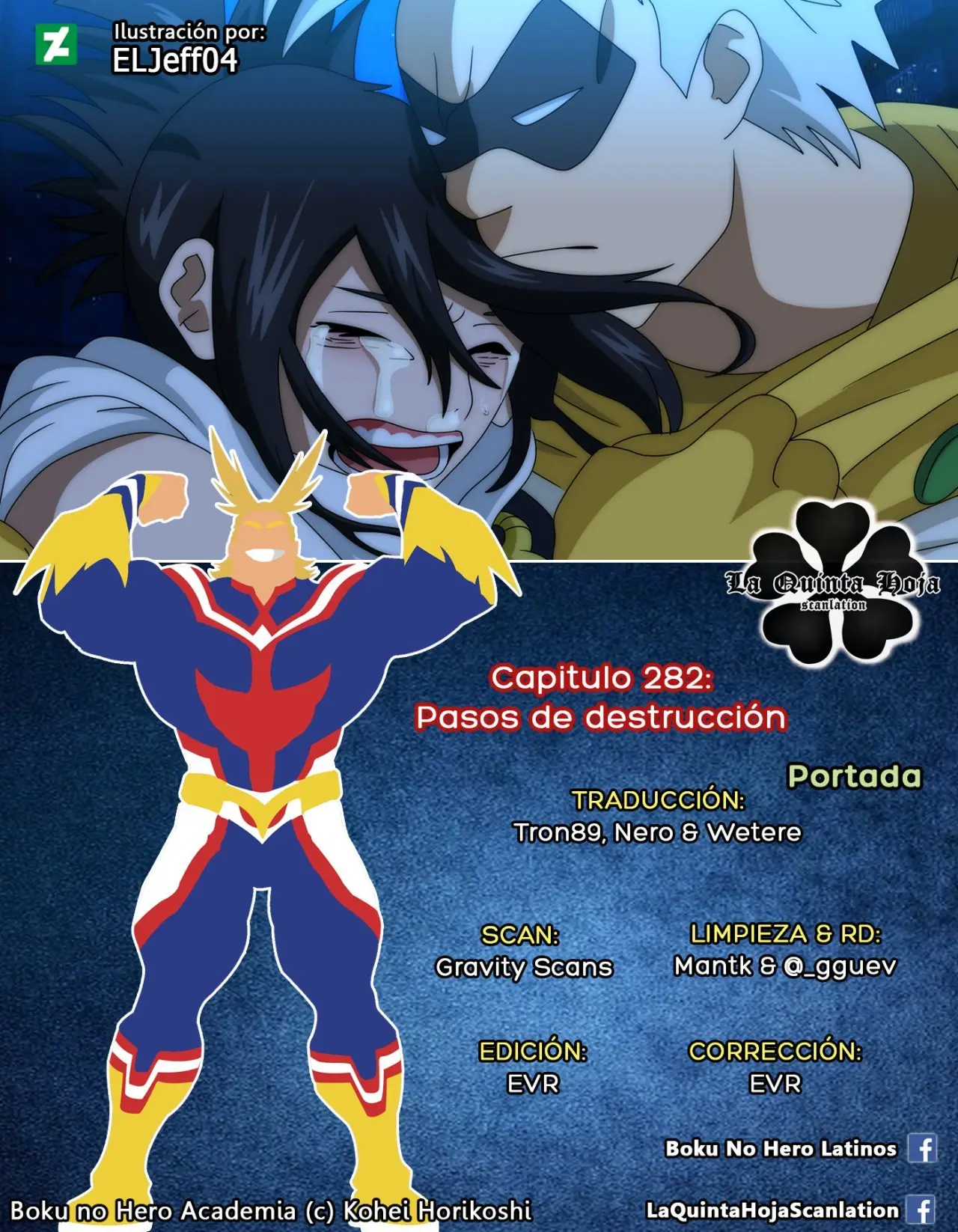 Boku no Hero Academia (2014) - Capítulo 282 - Página 1 - LectorTMOo