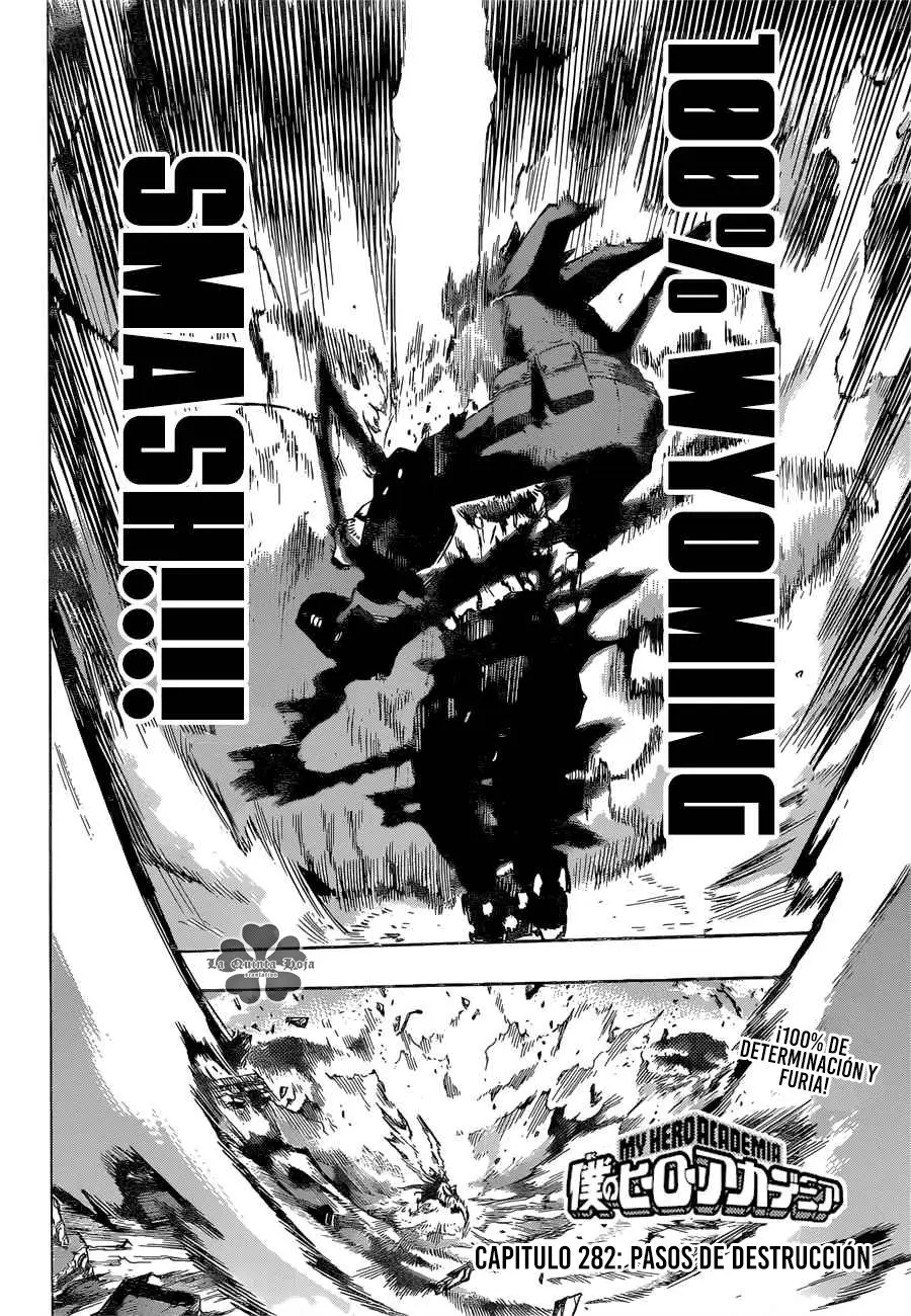 Boku no Hero Academia (2014) - Capítulo 282 - Página 3 - LectorTMOo