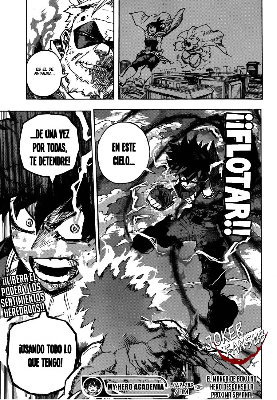 Boku no Hero Academia (2014) - Capítulo 283 - Página 18 - LectorTMOo