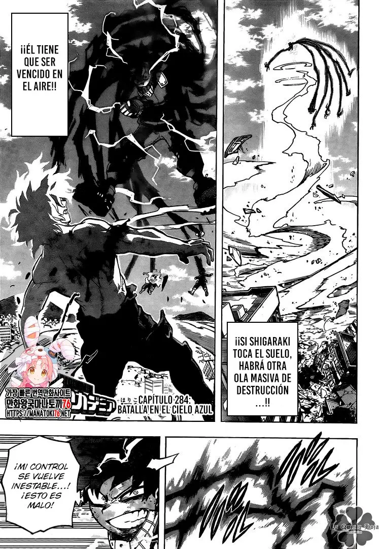 Boku no Hero Academia (2014) - Capítulo 284 - Página 2 - LectorTMOo