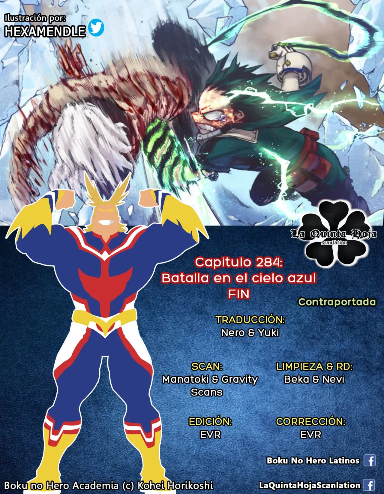 Boku no Hero Academia (2014) - Capítulo 284 - Página 11 - LectorTMOo