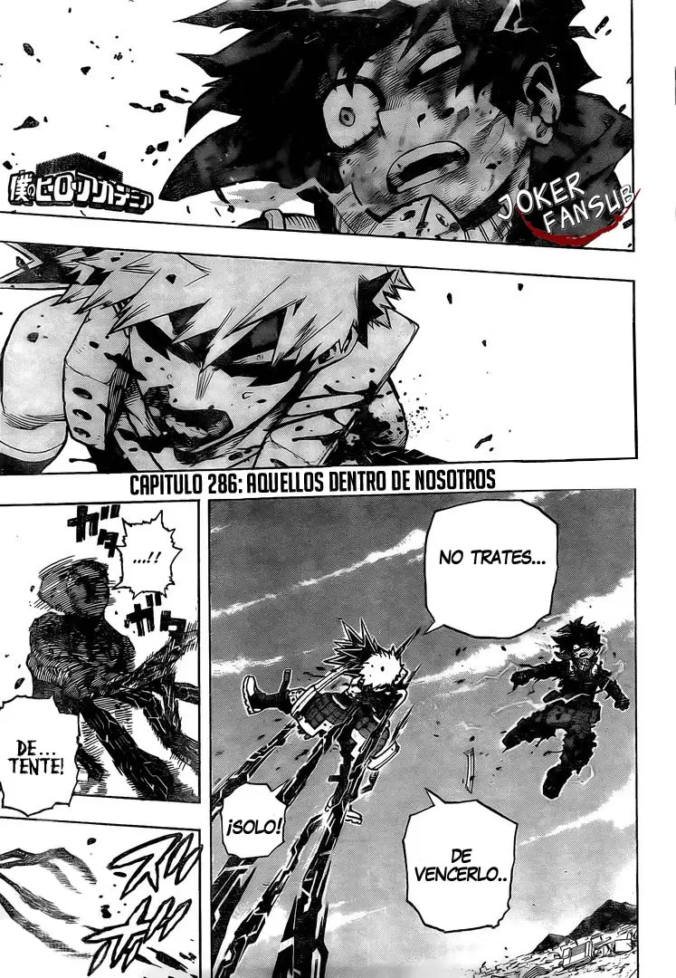 Boku no Hero Academia (2014) - Capítulo 286 - Página 2 - LectorTMOo