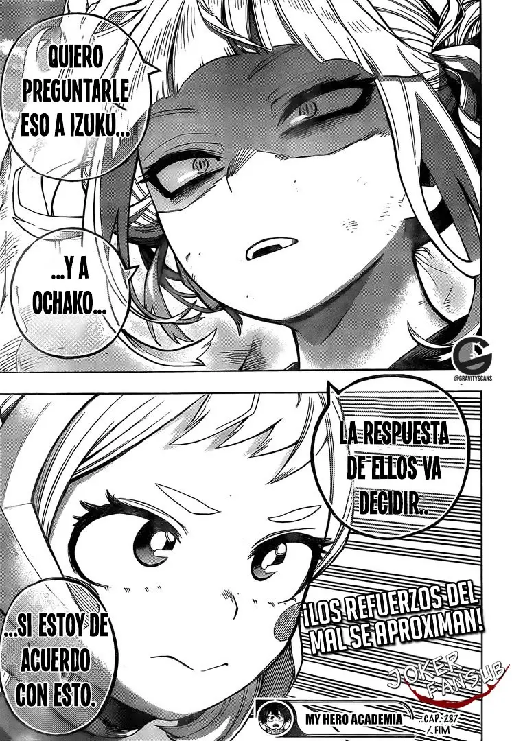Boku no Hero Academia (2014) - Capítulo 287 - Página 17 - LectorTMOo