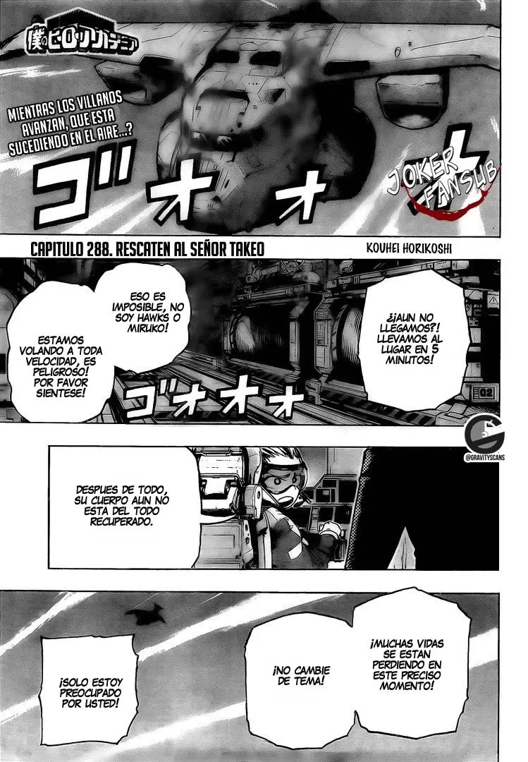 Boku no Hero Academia (2014) - Capítulo 288 - Página 2 - LectorTMOo
