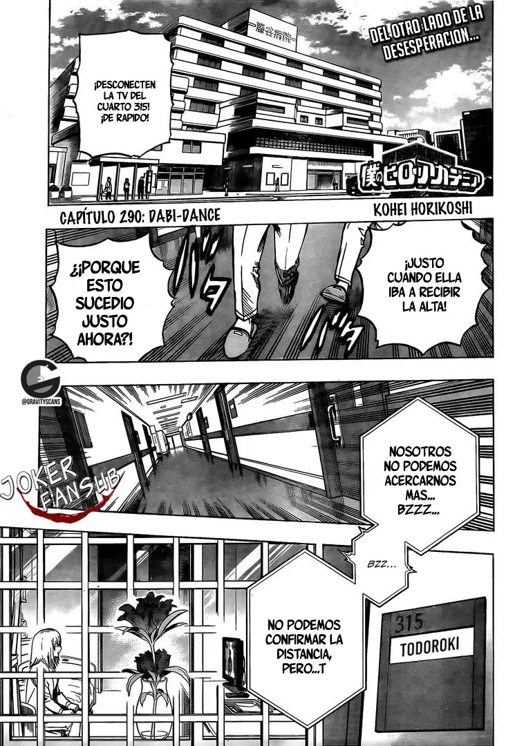 Boku no Hero Academia (2014) - Capítulo 290 - Página 2 - LectorTMOo
