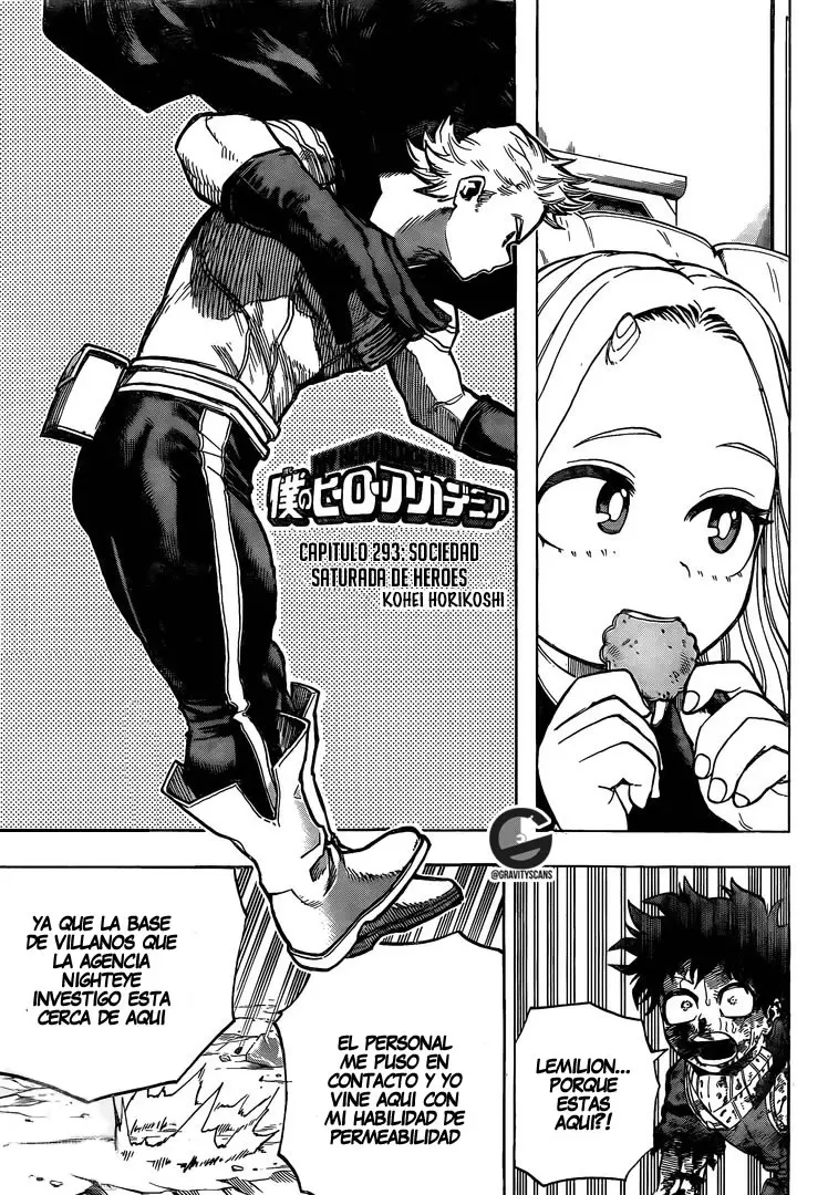 Boku no Hero Academia (2014) - Capítulo 293 - Página 3 - LectorTMOo
