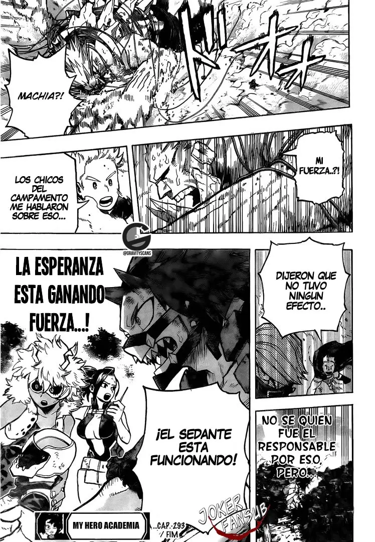 Boku no Hero Academia (2014) - Capítulo 293 - Página 18 - LectorTMOo