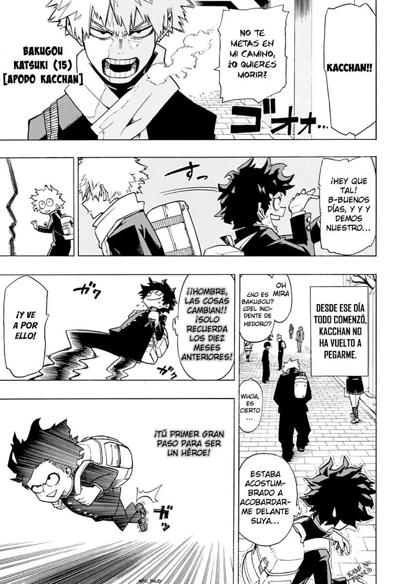Boku no Hero Academia (2014) - Capítulo 3 - Página 4 - LectorTMOo