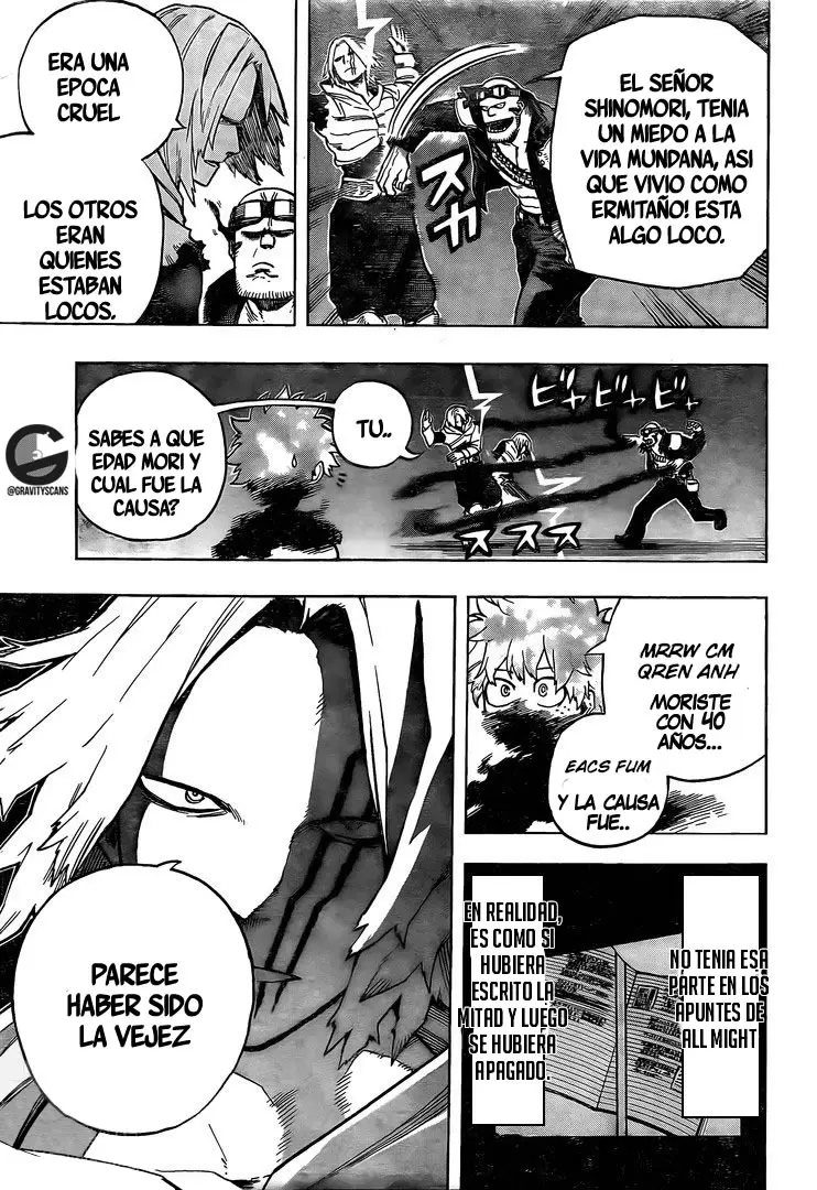 Boku no Hero Academia (2014) - Capítulo 304 - Página 7 - LectorTMOo