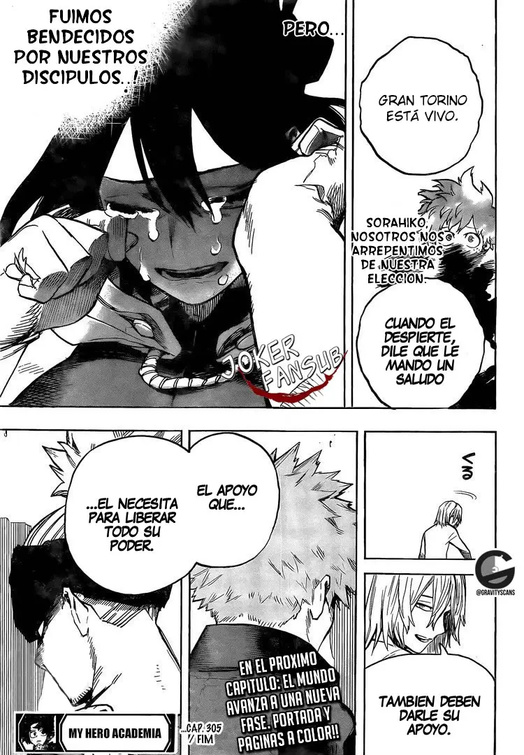 Boku no Hero Academia (2014) - Capítulo 305 - Página 17 - LectorTMOo