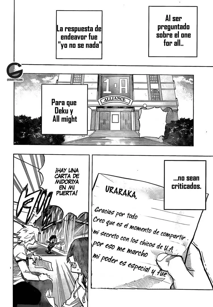Boku no Hero Academia (2014) - Capítulo 306 - Página 14 - LectorTMOo