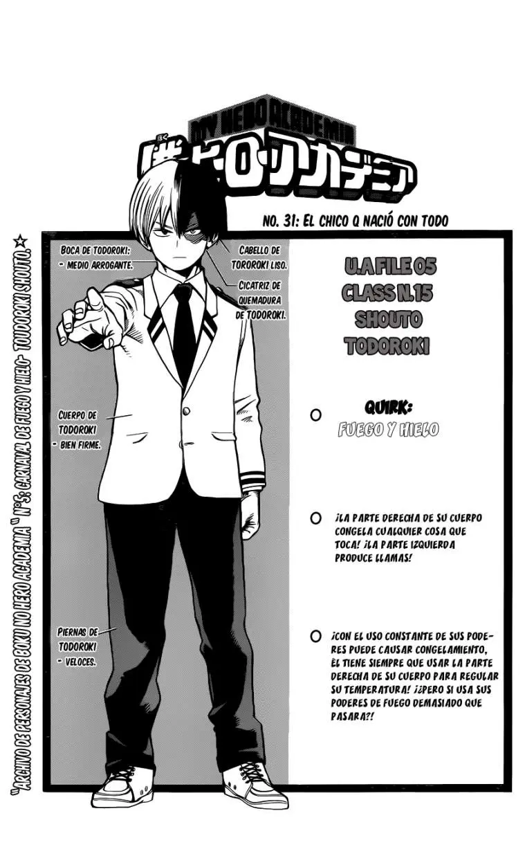 Boku no Hero Academia (2014) - Capítulo 31 - Página 2 - LectorTMOo