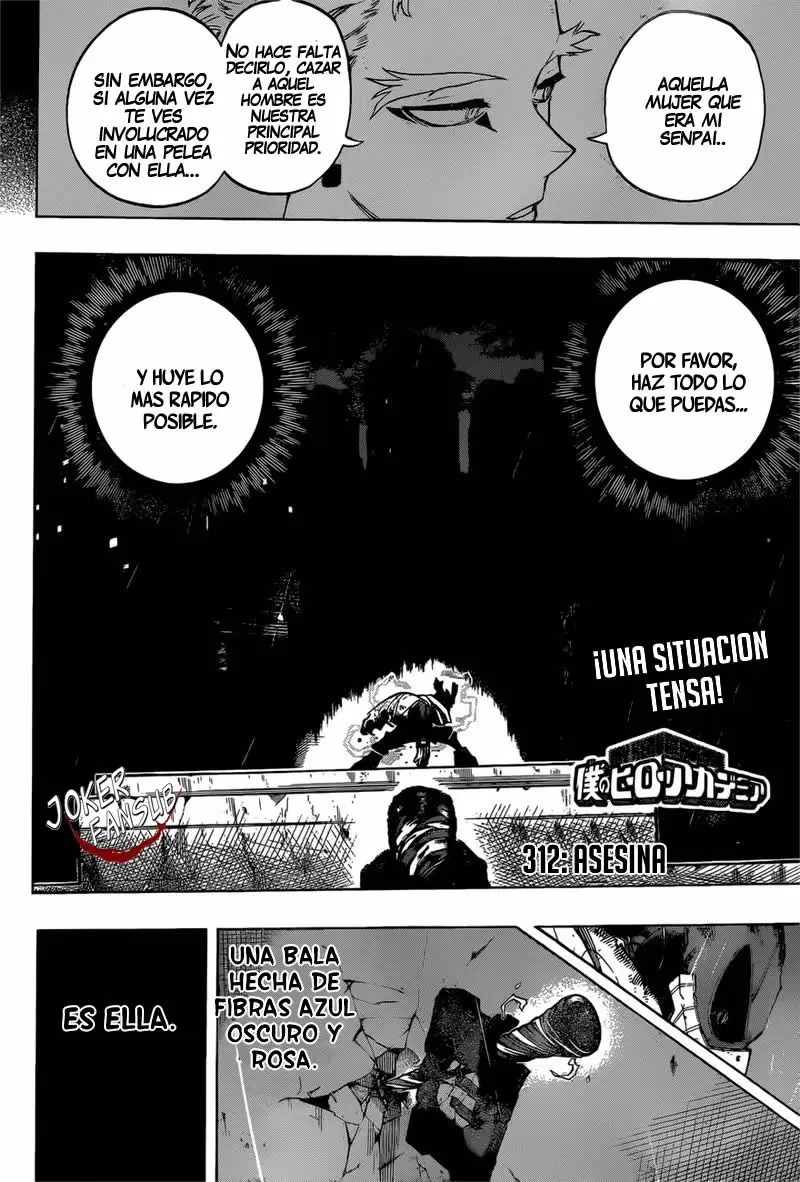 Boku no Hero Academia (2014) - Capítulo 312 - Página 3 - LectorTMOo