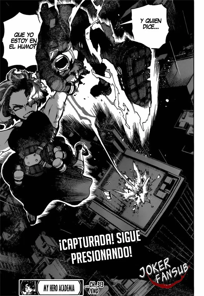 Boku no Hero Academia (2014) - Capítulo 313 - Página 18 - LectorTMOo