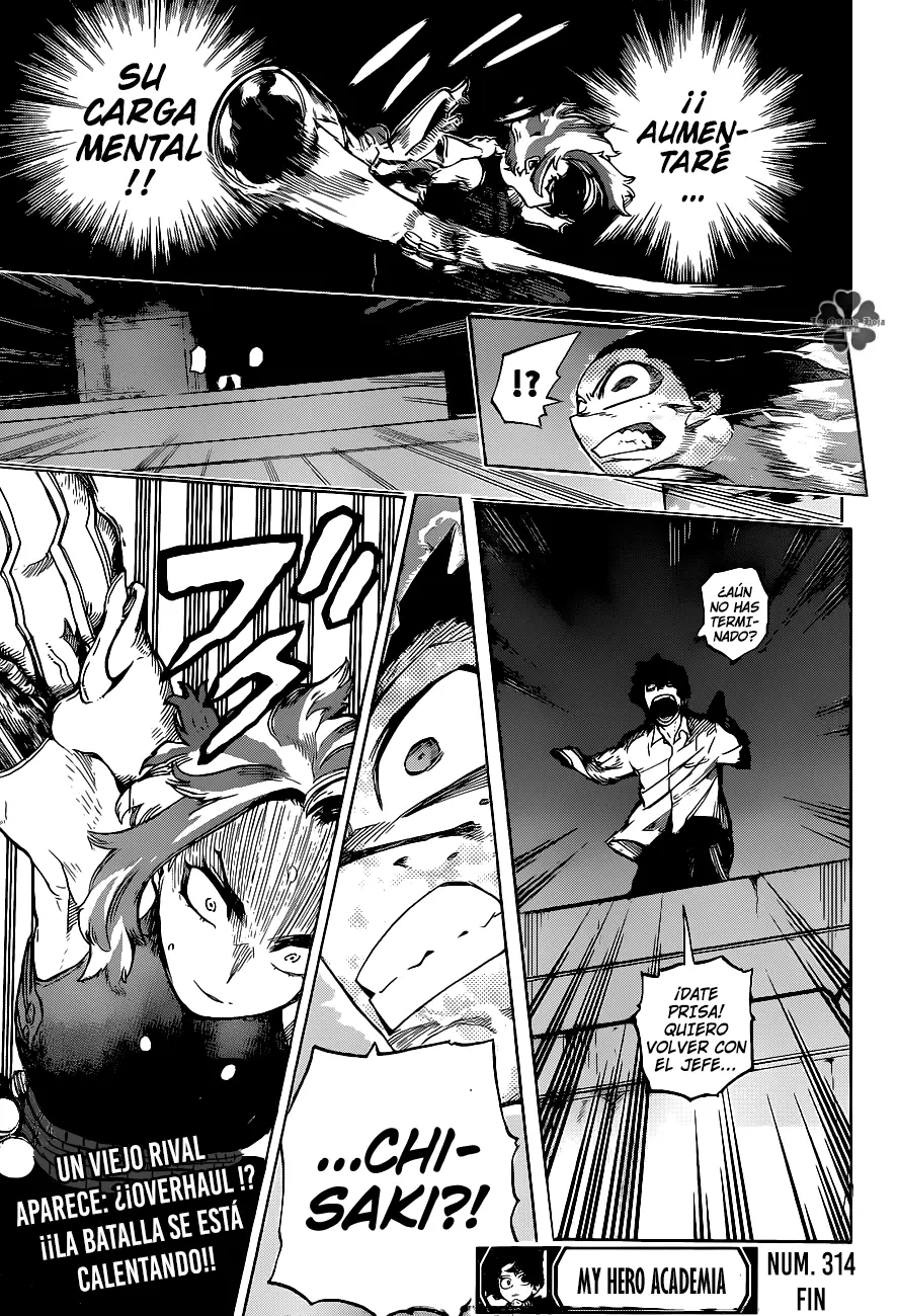 Boku no Hero Academia (2014) - Capítulo 314 - Página 17 - LectorTMOo