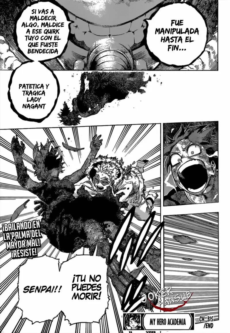 Boku no Hero Academia (2014) - Capítulo 315 - Página 15 - LectorTMOo