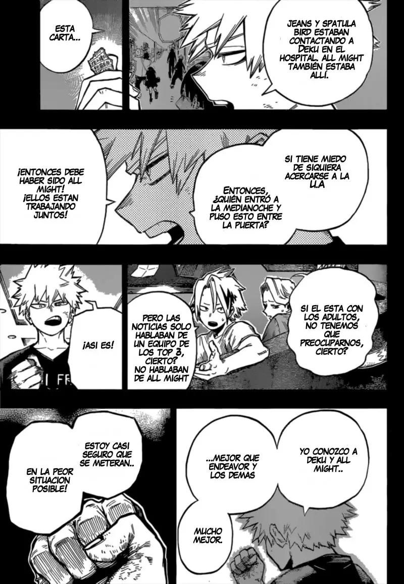 Boku no Hero Academia (2014) - Capítulo 319 - Página 4 - LectorTMOo