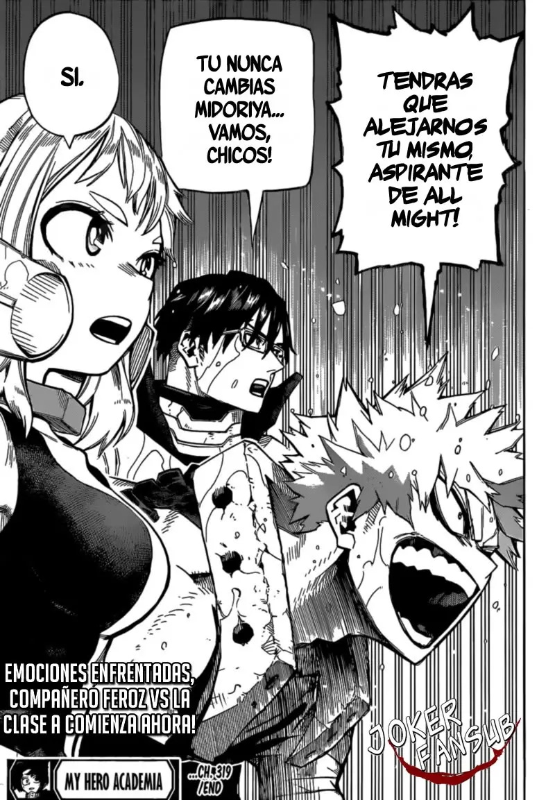 Boku no Hero Academia (2014) - Capítulo 319 - Página 18 - LectorTMOo