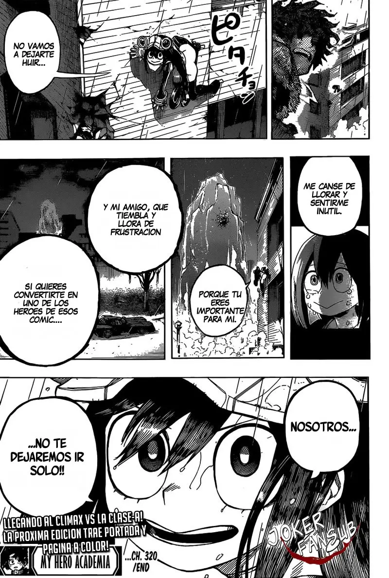 Boku no Hero Academia (2014) - Capítulo 320 - Página 17 - LectorTMOo