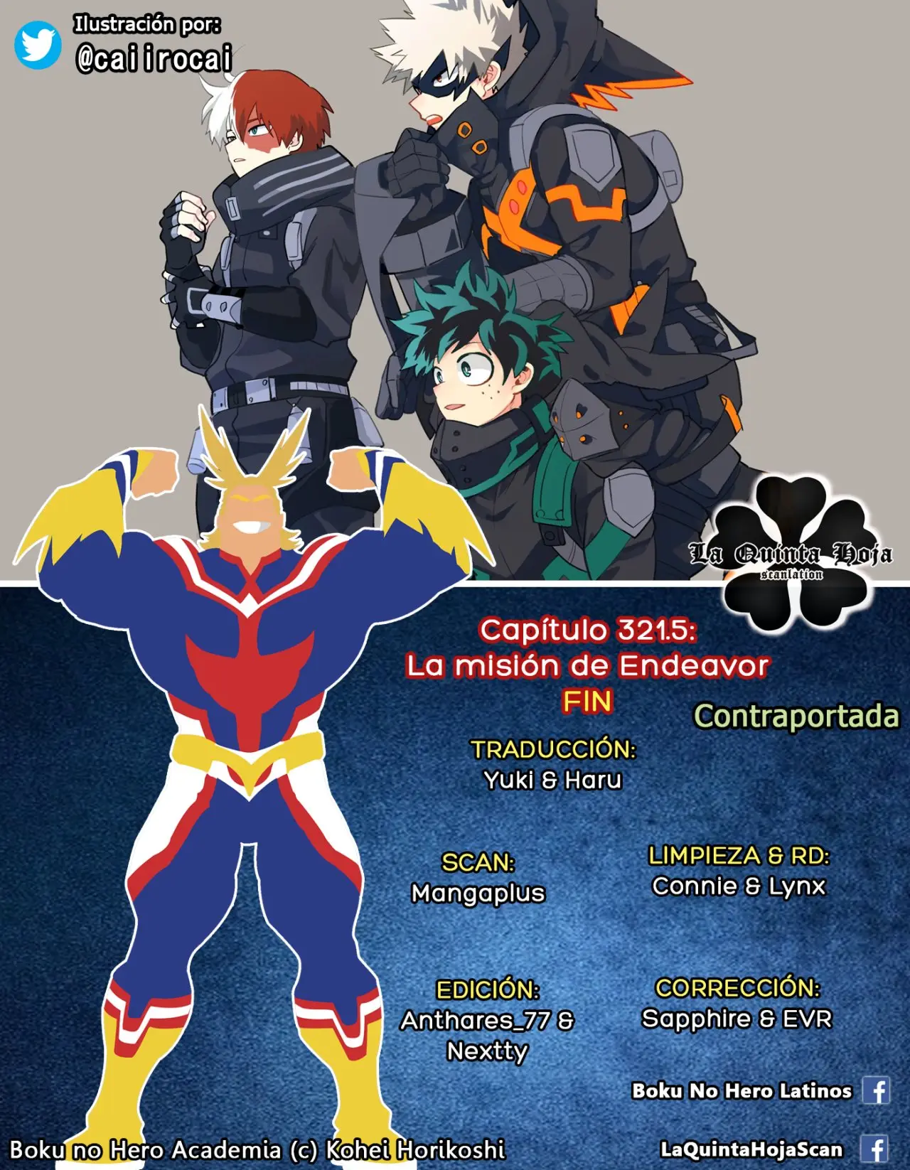 Boku no Hero Academia (2014) - Capítulo 321.5 - Página 19 - LectorTMOo