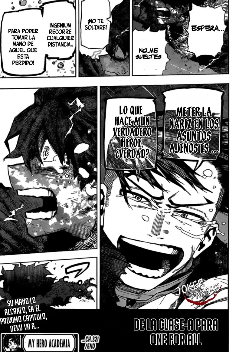 Boku no Hero Academia (2014) - Capítulo 321 - Página 11 - LectorTMOo