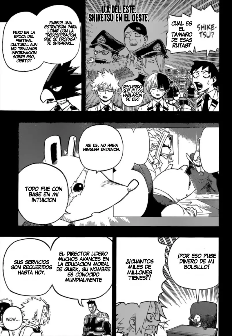 Boku no Hero Academia (2014) - Capítulo 323 - Página 5 - LectorTMOo