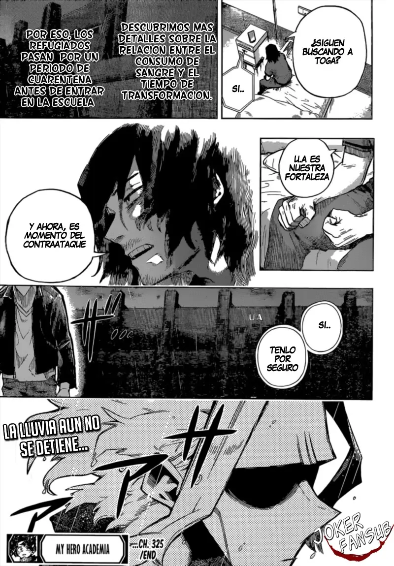 Boku no Hero Academia (2014) - Capítulo 325 - Página 16 - LectorTMOo