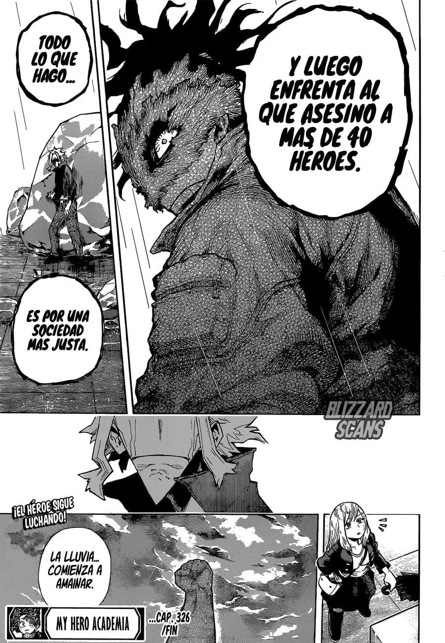 Boku no Hero Academia (2014) - Capítulo 326 - Página 15 - LectorTMOo