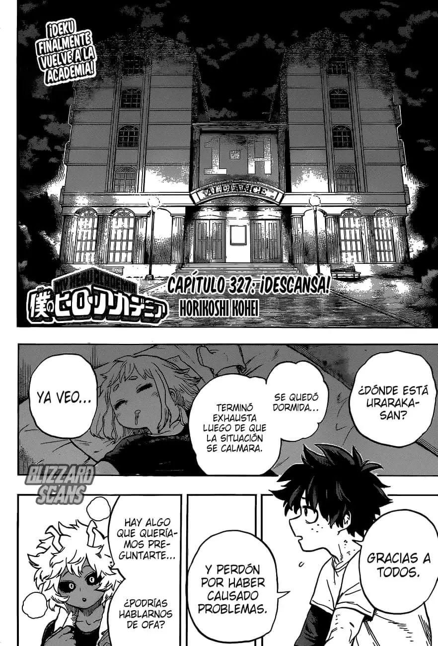 Boku no Hero Academia (2014) - Capítulo 327 - Página 4 - LectorTMOo