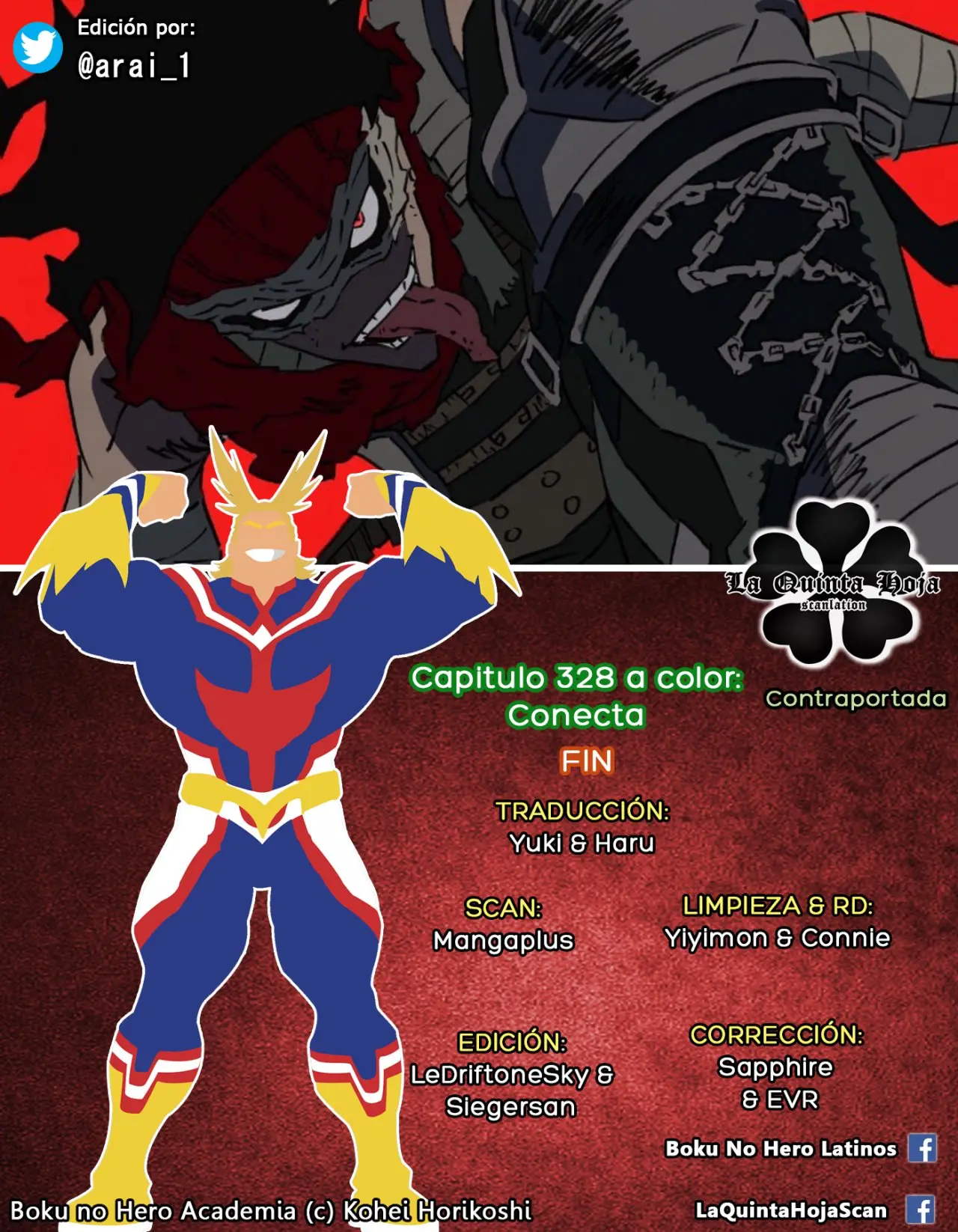 Boku no Hero Academia (2014) - Capítulo 328.5 - Página 17 - LectorTMOo