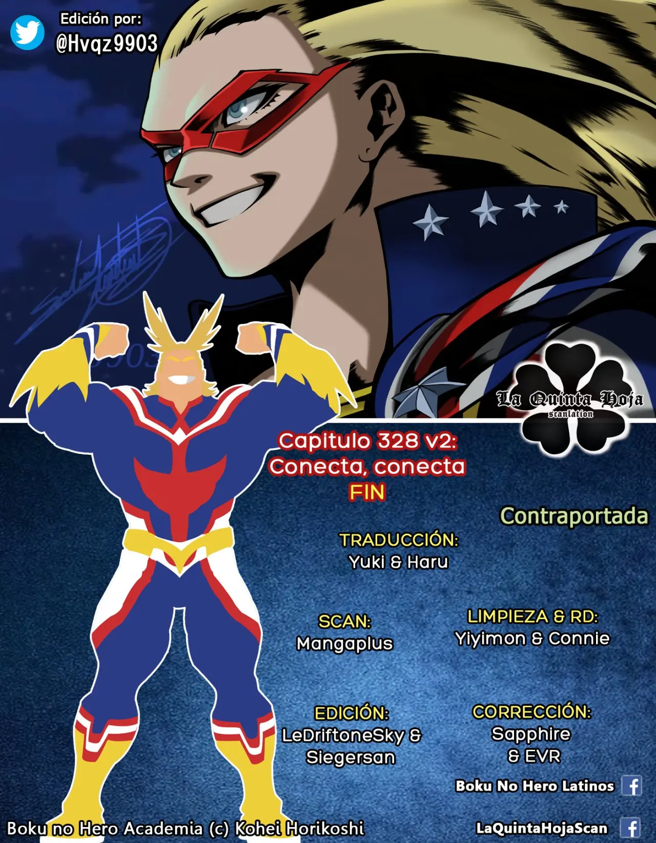 Boku no Hero Academia (2014) - Capítulo 328 - Página 17 - LectorTMOo