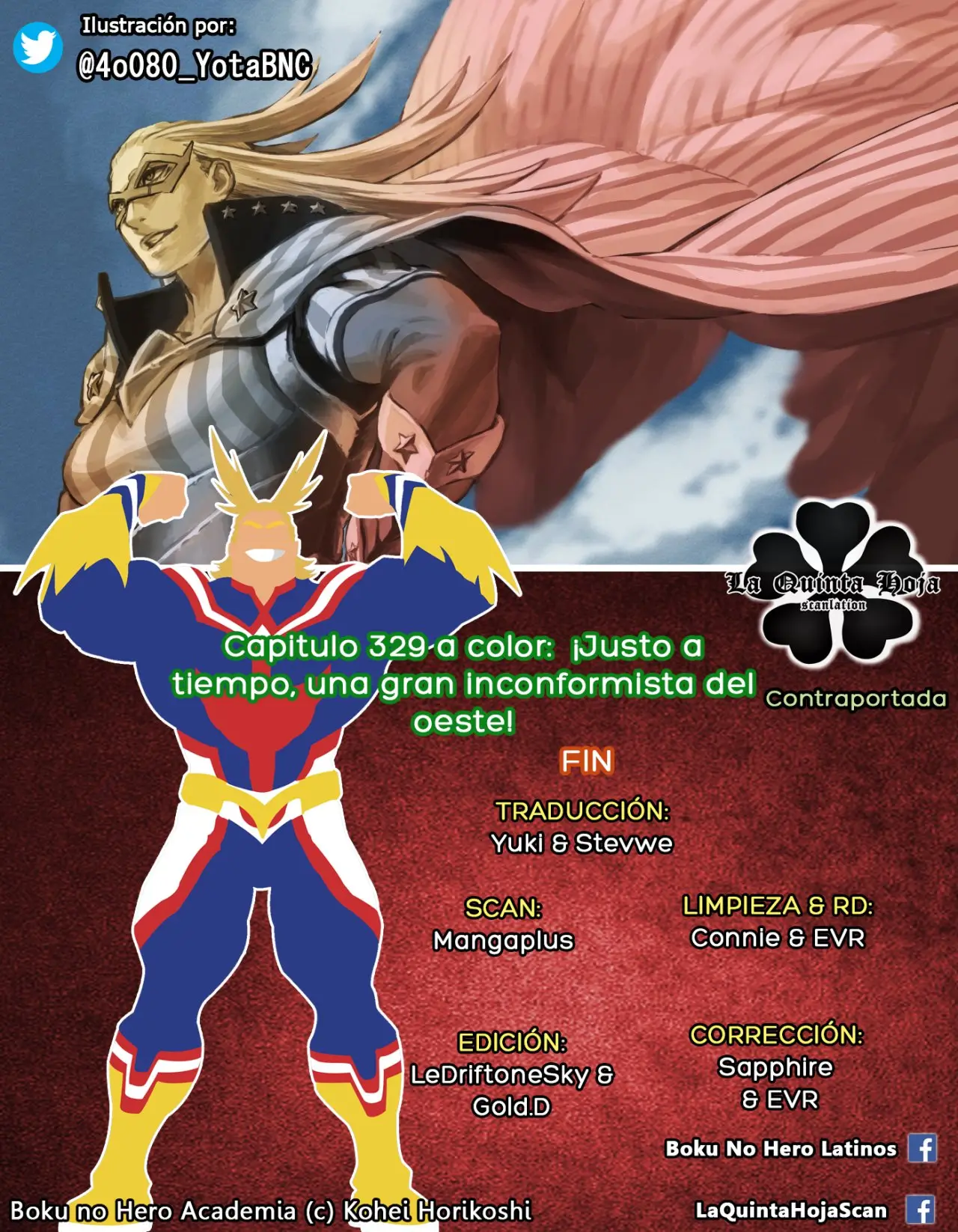 Boku no Hero Academia (2014) - Capítulo 329.5 - Página 18 - LectorTMOo