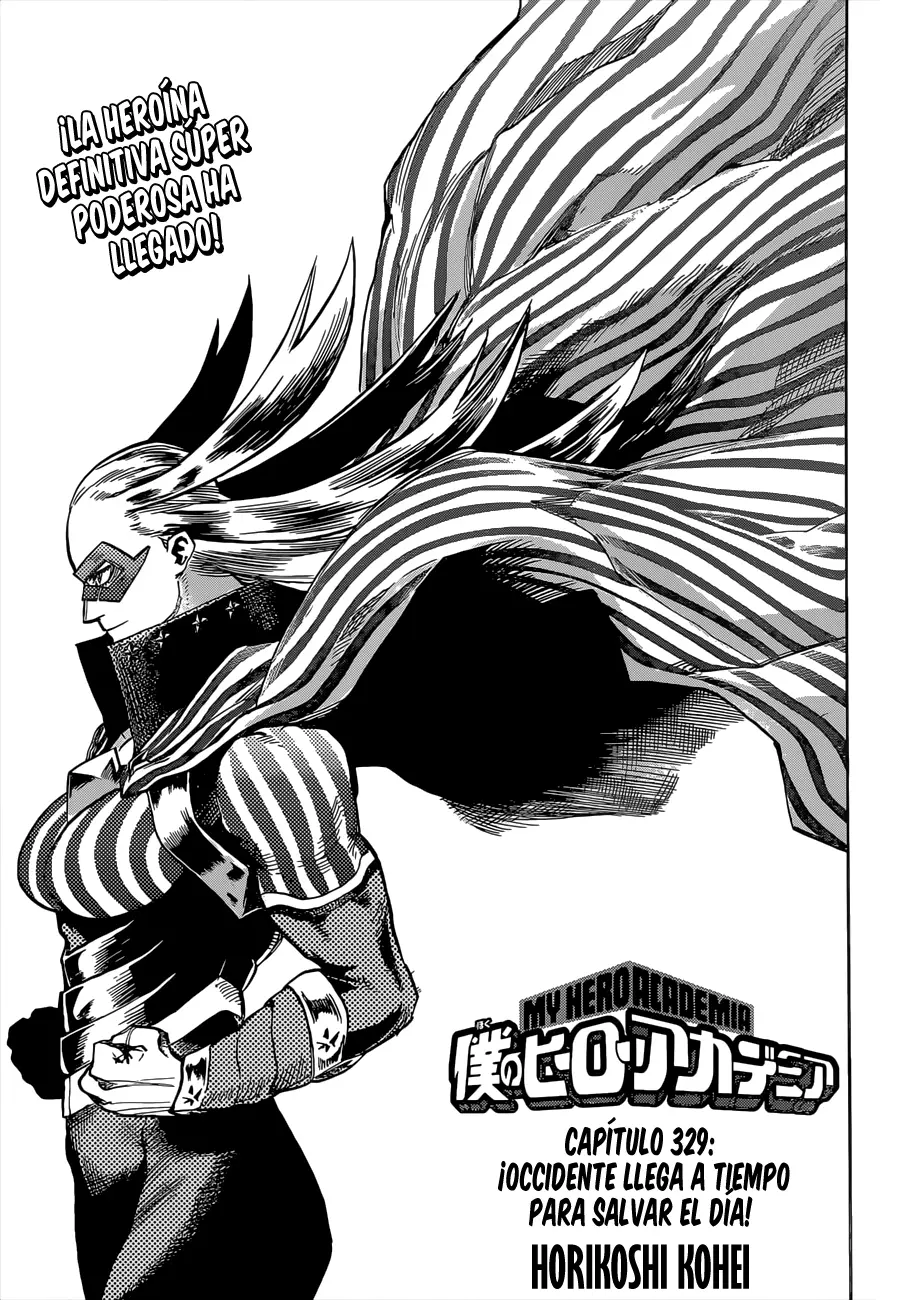 Boku no Hero Academia (2014) - Capítulo 329 - Página 2 - LectorTMOo