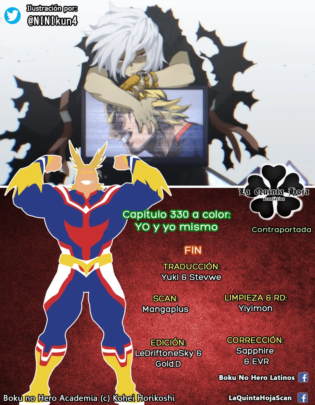 Boku no Hero Academia (2014) - Capítulo 330.5 - Página 16 - LectorTMOo