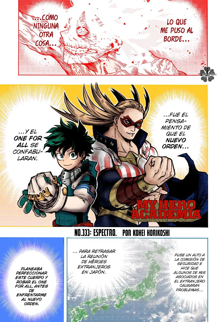Boku no Hero Academia (2014) - Capítulo 333.5 - Página 4 - LectorTMOo