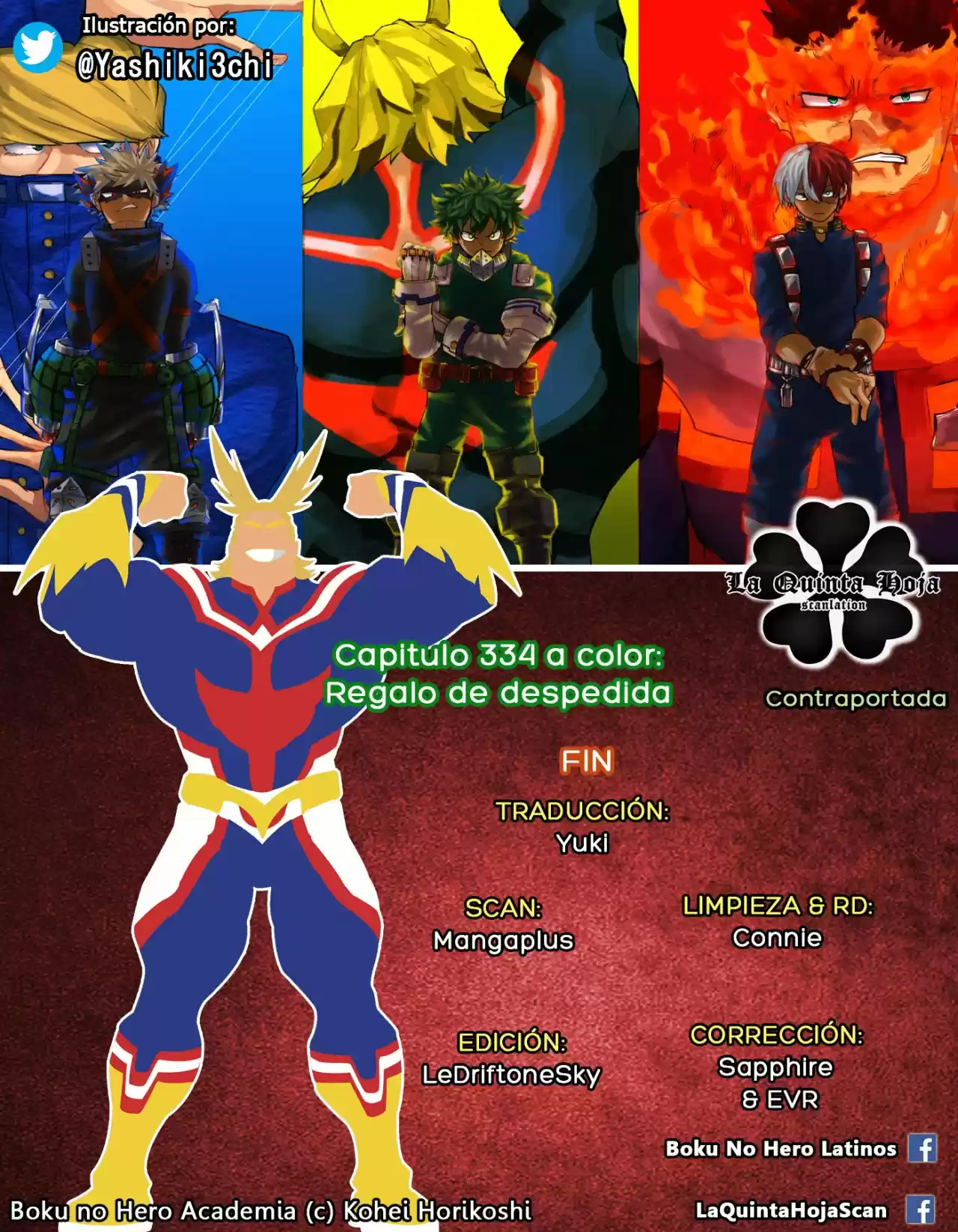 Boku no Hero Academia (2014) - Capítulo 334.5 - Página 18 - LectorTMOo