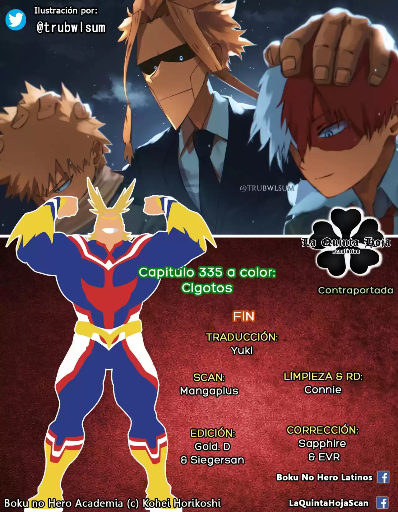 Boku no Hero Academia (2014) - Capítulo 335.5 - Página 18 - LectorTMOo
