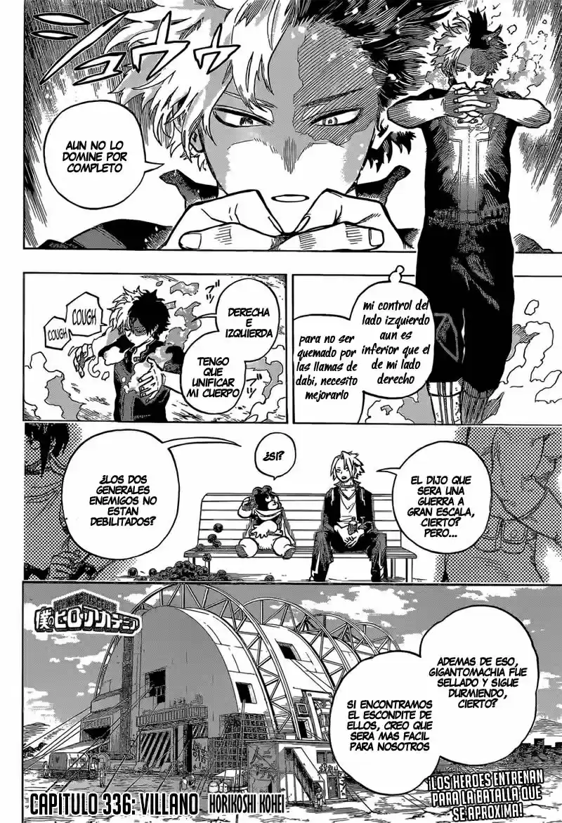Boku no Hero Academia (2014) - Capítulo 336 - Página 4 - LectorTMOo