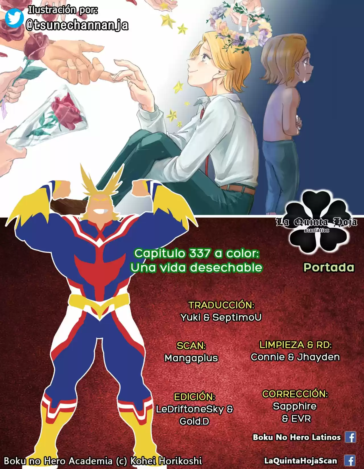 Boku no Hero Academia (2014) - Capítulo 337.5 - Página 1 - LectorTMOo